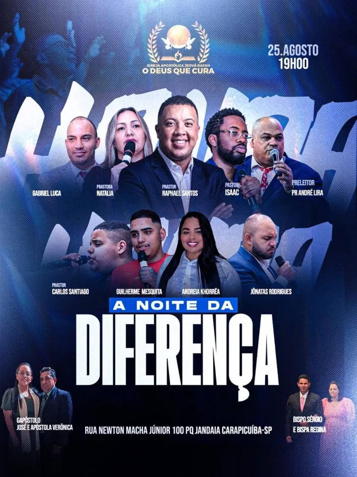A Noite da Diferença — 25 de agosto